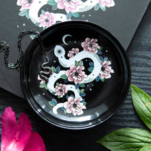 Load image into Gallery viewer, Floral Snake Trinket Dish