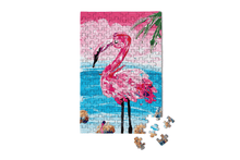 Load image into Gallery viewer, Flamingo MicroPuzzle - Mini Jigsaw Puzzle Gift