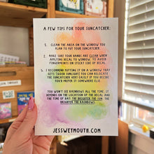 Load image into Gallery viewer, Whale Suncatcher Window Decal