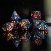 Load image into Gallery viewer, Helix Nebula Acrylic Dice Set