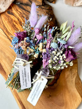Load image into Gallery viewer, CALM + RELIEF | Eucalyptus & Amethyst with dried florals