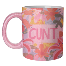 Load image into Gallery viewer, Mugs 'Funny Humour Cunt Design': Mug Colour Inner & Handle 11oz - Orange