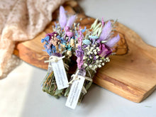 Load image into Gallery viewer, CALM + RELIEF | Eucalyptus & Amethyst with dried florals
