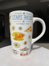 Load image into Gallery viewer, Gilmore Girls Stars Hallow 16oz Ceramic Travel Mug w Lid