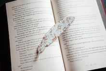 Load image into Gallery viewer, Feather Resin Bookmark: Clary Sage