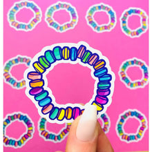 Load image into Gallery viewer, Candy Bracelet Sticker - Nostalgia Sticker: UNPACKAGED