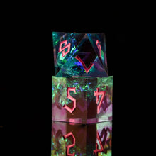 Load image into Gallery viewer, Dispel Magic Sharp-Edged Resin Dice Set