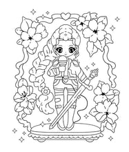 Load image into Gallery viewer, The Unofficial Coloring Book for Fans of KPop Demon Hunters by: Paperback; 48 pages / English