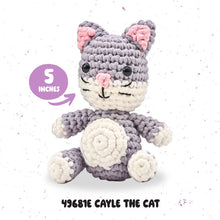 Load image into Gallery viewer, Bucilla Amigurumi Crochet Kit - Caylee the Cat