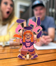 Load image into Gallery viewer, Crazy Cat Lady- Wooden Stacking Game