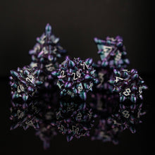Load image into Gallery viewer, Asteroid Fields Metal Dice Set - Juno