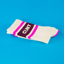 Load image into Gallery viewer, Cunt Gym Crew Socks