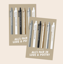 Load image into Gallery viewer, TS Jotters 6 Pack: All's Fair In Love and Poetry