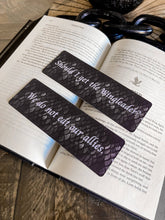Load image into Gallery viewer, Tairn Quote Bookmark, Fourth Wing, Iron Flame: Allies / Soft Touch Matte