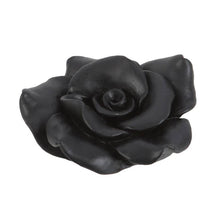 Load image into Gallery viewer, Black Rose Resin Incense Stick Holder