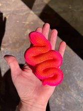 Load image into Gallery viewer, GARDEN SNAKE - SPRING CRYSTAL INFUSED BATH BOMB