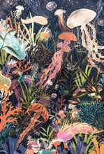 Load image into Gallery viewer, 1000 PIECE PUZZLE Luminescent World, Jellyfish