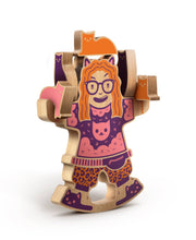 Load image into Gallery viewer, Crazy Cat Lady- Wooden Stacking Game