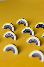 Load image into Gallery viewer, Non-Binary Pride LGBTQ+ Rainbow Pin
