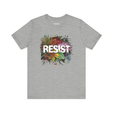Load image into Gallery viewer, RESIST TeeShirt | Resist TShirts | No Kings Protest Apparel | Resist Facism: Black Heather / L
