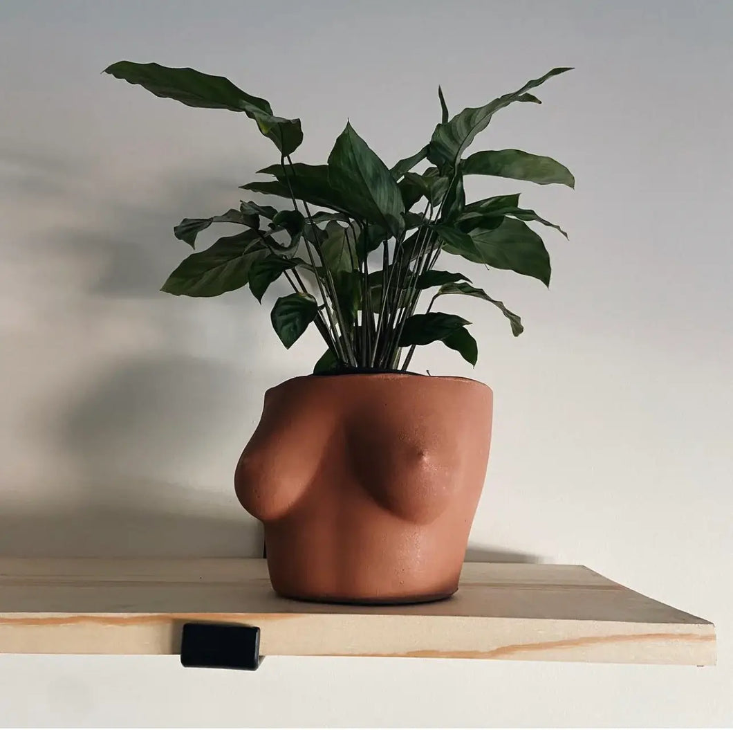 LARGE MILADY PLANTER: Multi-Colored