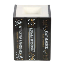 Load image into Gallery viewer, Black Cat Book of Spells Oil Burner and Wax Warmer
