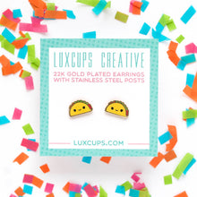 Load image into Gallery viewer, Taco Earrings
