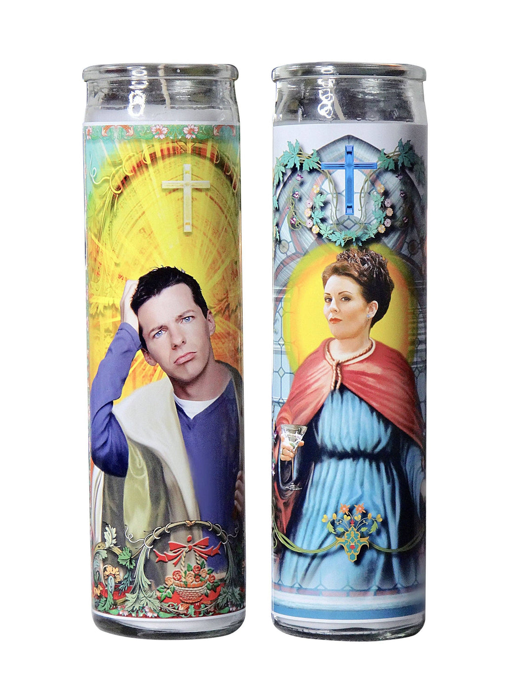 Jack And Karen Celebrity Prayer Candle Set