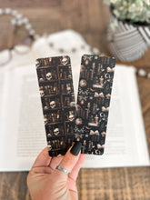 Load image into Gallery viewer, Dark Library Bookmark Set - Skull Bookshelf, Moon Witch: Soft Touch Matte / Moon Books
