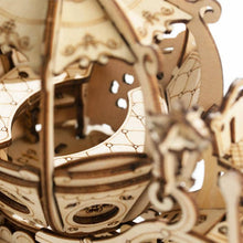 Load image into Gallery viewer, 3D Laser Cut Wooden Puzzle: Pumpkin Carriage

