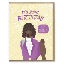 Load image into Gallery viewer, Prince Poodle Birthday Card
