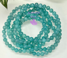 Load image into Gallery viewer, 6mm Natural Amazonite 7.5” Crystal Stretch Bracelet
