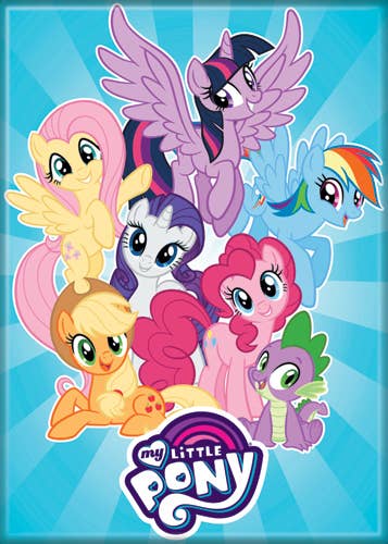 My Little Pony Group Magnet 2.5