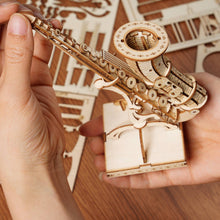 Load image into Gallery viewer, 3D Laser Cut Wooden Puzzle: Saxophone
