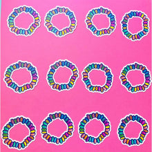 Load image into Gallery viewer, Candy Bracelet Sticker - Nostalgia Sticker: UNPACKAGED
