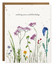 Load image into Gallery viewer, TOKA | Wild Birthday | Plantable Card
