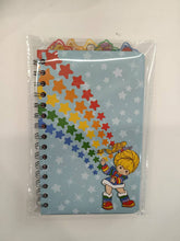 Load image into Gallery viewer, Rainbow BriteRB Starlite Twink Star Spiral 5 Tabbed Notebook
