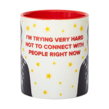 Load image into Gallery viewer, David Trying Hard Not To Connect Mug

