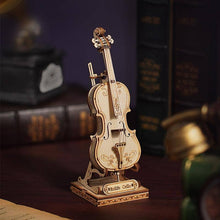 Load image into Gallery viewer, 3D Laser Cut Wooden Puzzle: Cello
