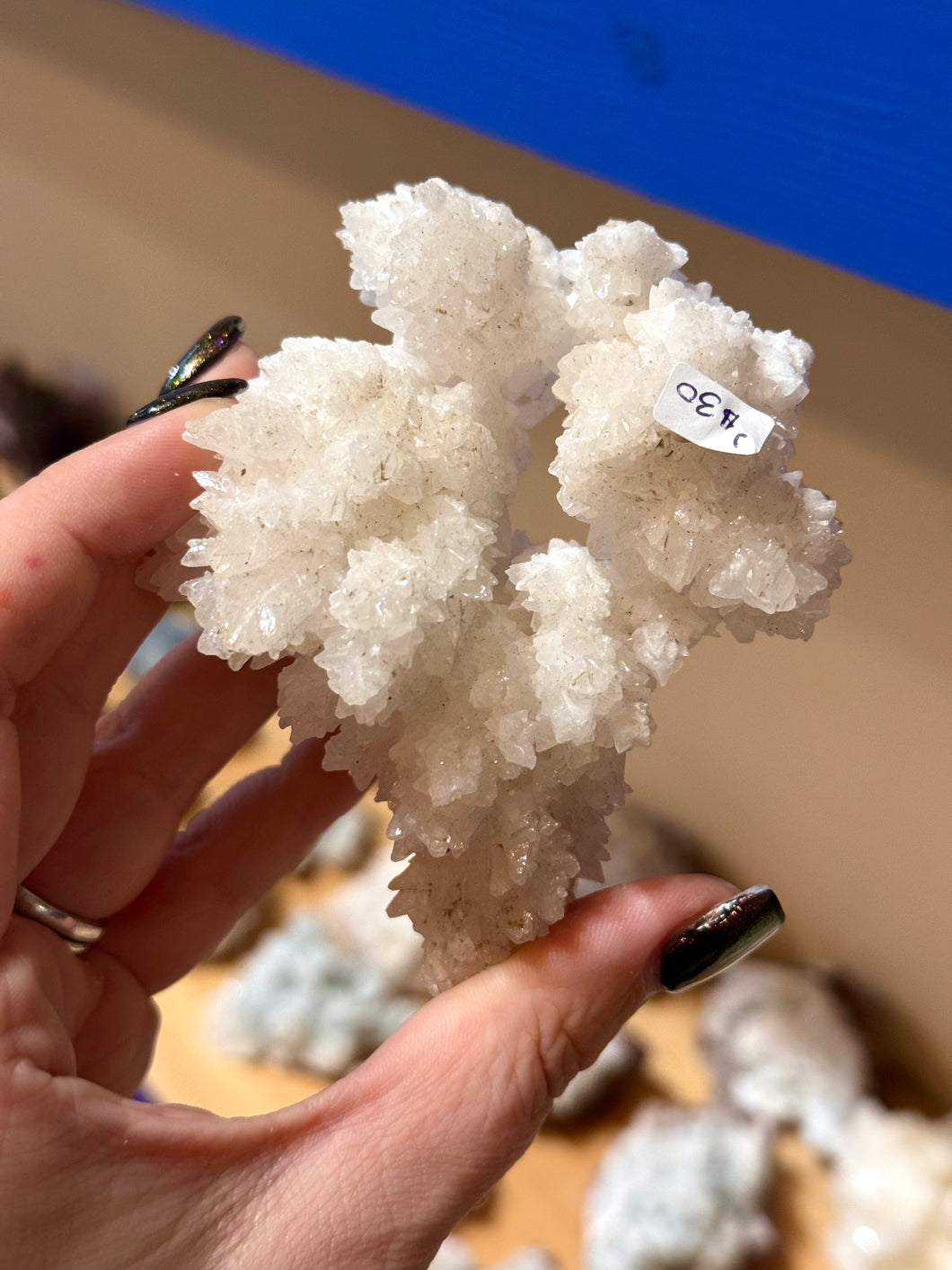 Cave Calcite - White Aragonite