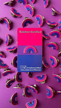 Load image into Gallery viewer, Bisexual Rainbow LGBTQ+ Pin
