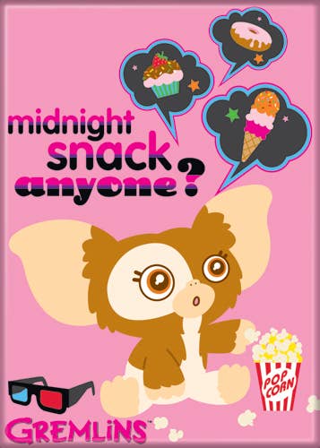 Gremlins Gizmo Snack Magnet 2.5