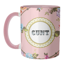 Load image into Gallery viewer, MUGS, SEE YOU NEXT TUESDAY - PINK BY WALLACE ELIZABETH: Mug Colour Inner &amp; Handle 11oz - Black
