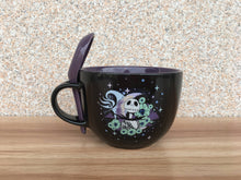 Load image into Gallery viewer, NBC Jack and Zero  24oz Ceramic Soup Mug w/ Spoon
