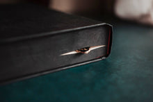 Load image into Gallery viewer, Feather Resin Bookmark: Dége Teal
