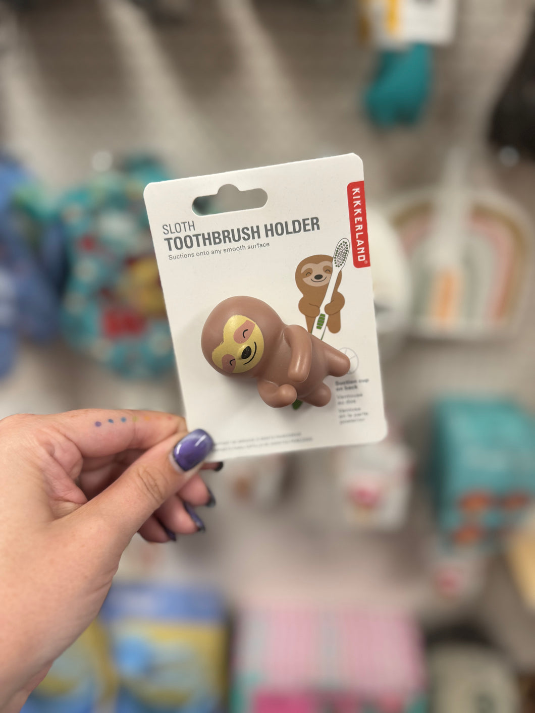Sloth Toothbrush Holder