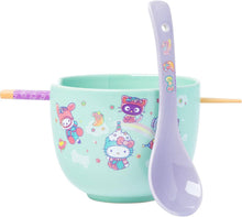 Load image into Gallery viewer, Hello Kitty &amp; Friends Dreamland 20oz Ceramic Ramen Bowl
