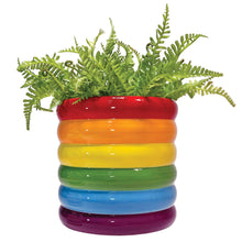 Load image into Gallery viewer, Stacked Rainbow Planter
