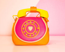 Load image into Gallery viewer, Ring Ring Phone Convertible Handbag: Cotton Candy Mint Green
