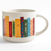 Load image into Gallery viewer, Classic Books Large Ceramic Mug
